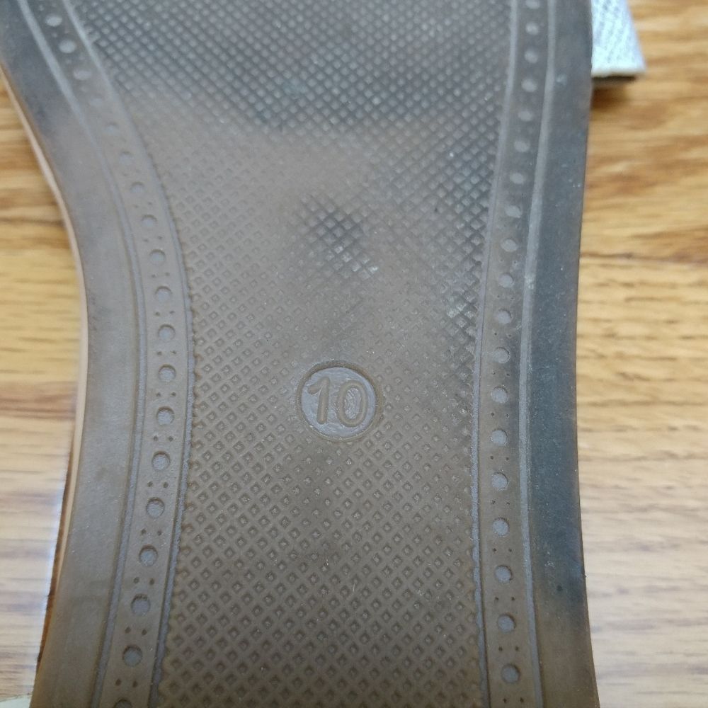 Slide sandals faux snakeskin size 10 wide - Picture 4 of 5